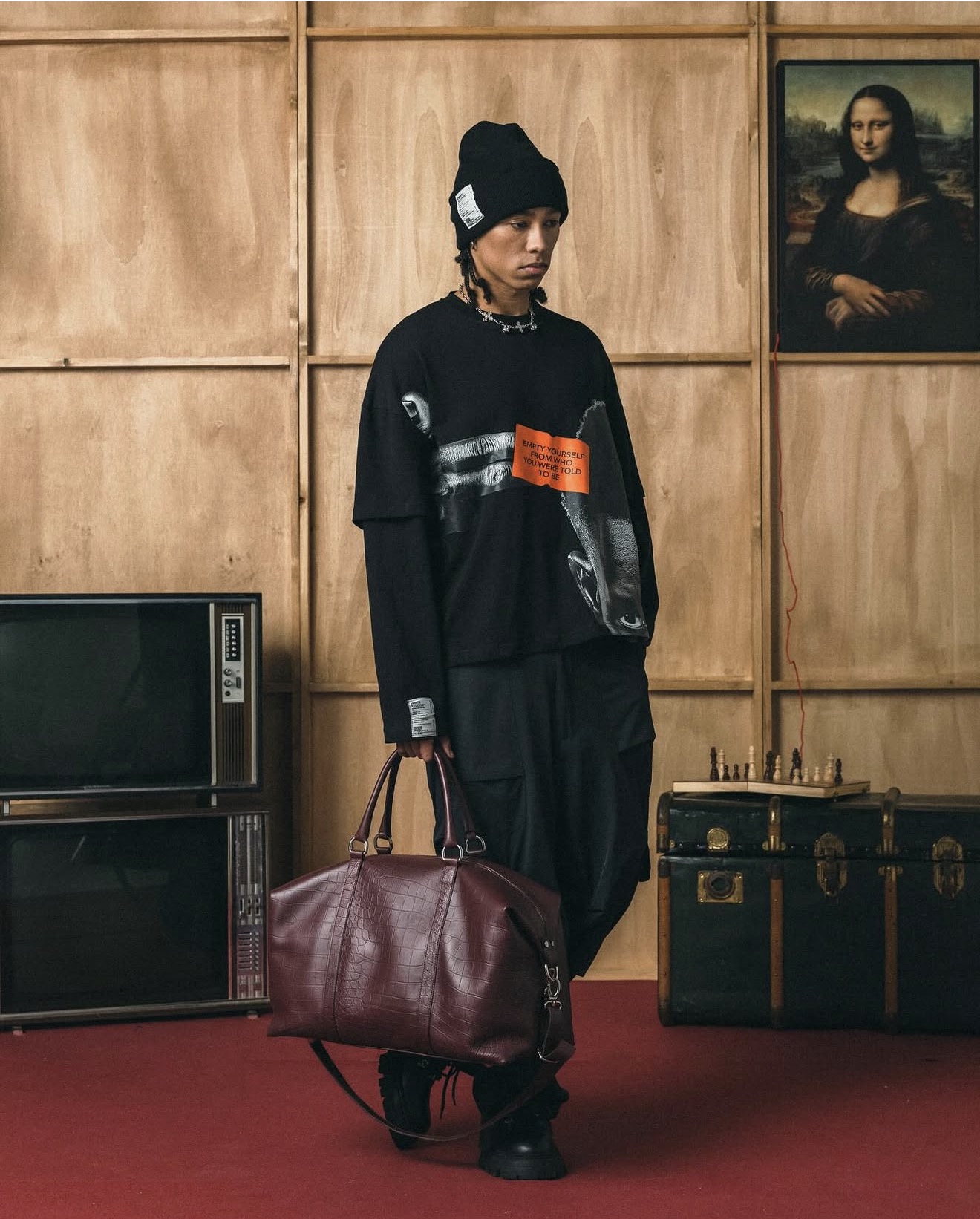 Streetwear capsule, secondo look editoriale